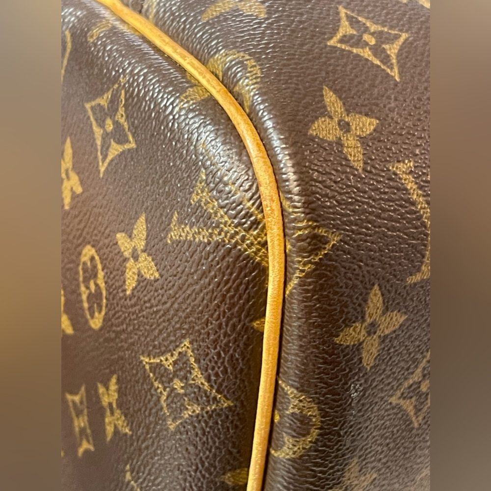 Louis Vuitton Brown and Gold Travel Bag - Picture 14 of 16
